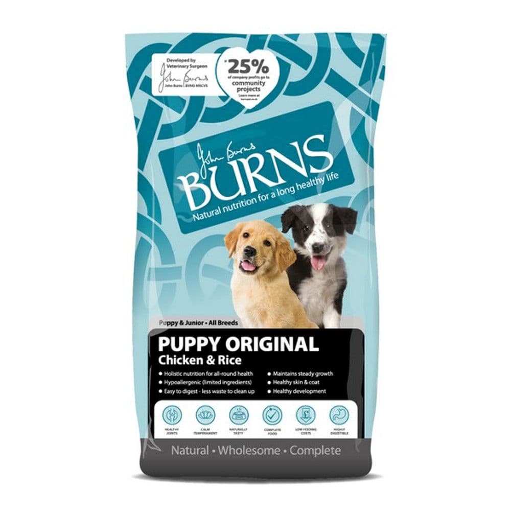 Burns Puppy Original Chicken & Rice (12kg)