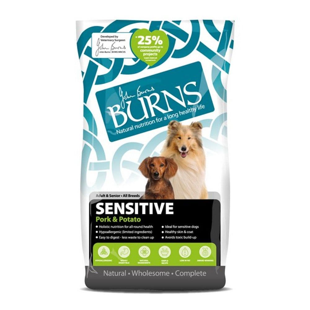 Burns Sensitive+ Pork & Potato (12kg)