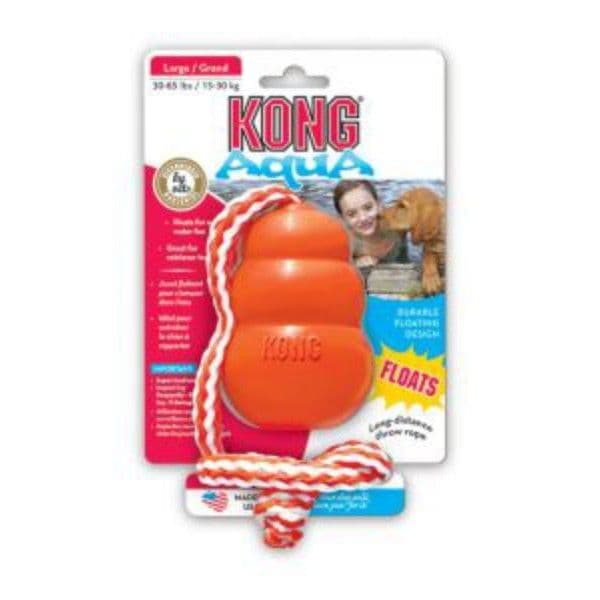 Kong (Cool) Aqua On Rope Large