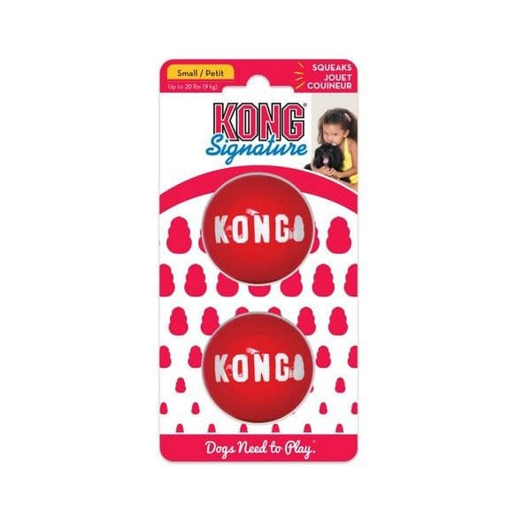 Kong Signature Balls 2pk (Small)