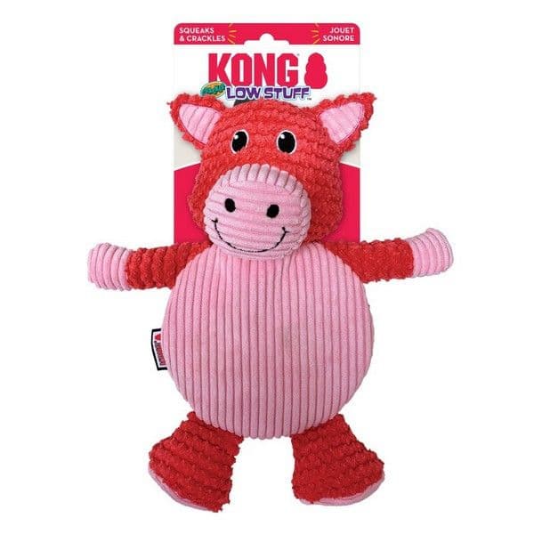 Kong Low Stuff Crackle Tummiez Pig (Large)