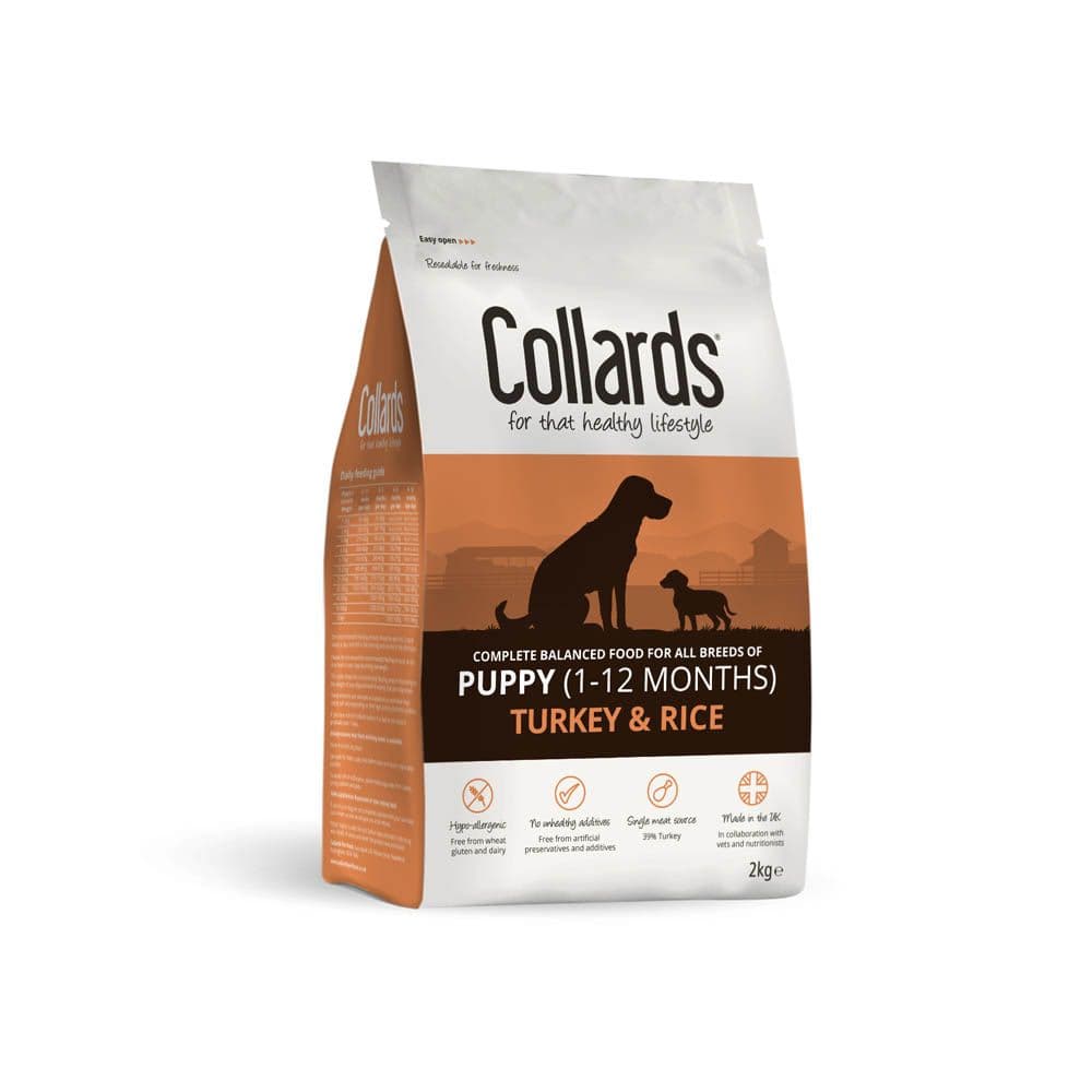 Collards Puppy Turkey & Rice (2kg)