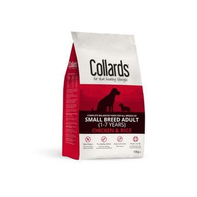 Collards Adult Small Breed Chicken & Rice (10kg)