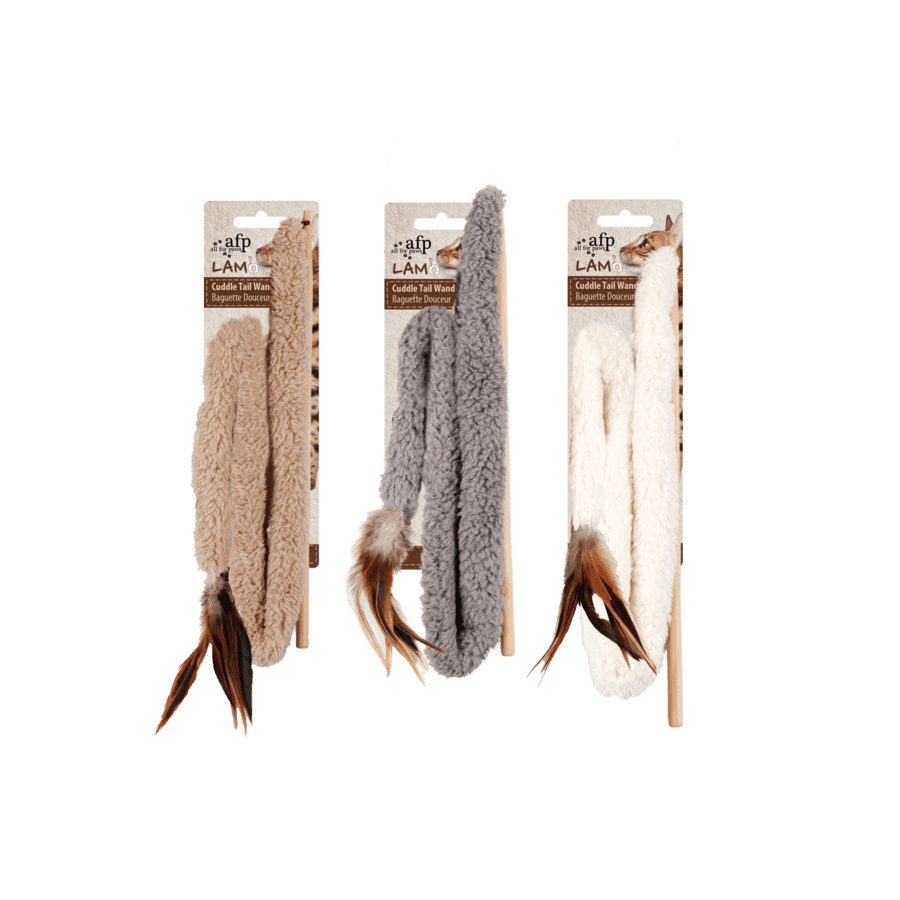 All For Paws Lamb Cuddle Tail Wand