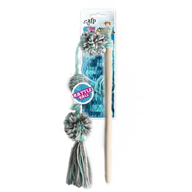 All For Paws Knotty Habit Yarn Doll Wand