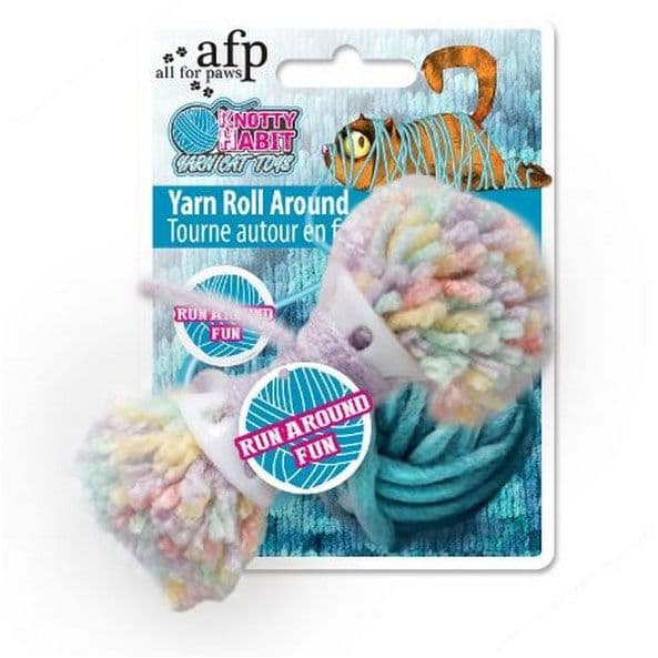 All For Paws Knotty Habit Yarn Roll Around