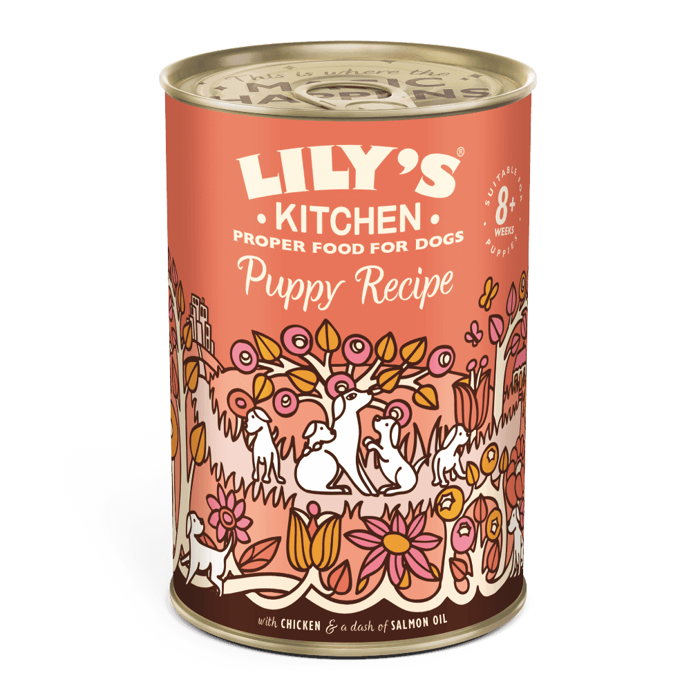Lilys Kitchen Chicken Dinner for Puppies (400G)