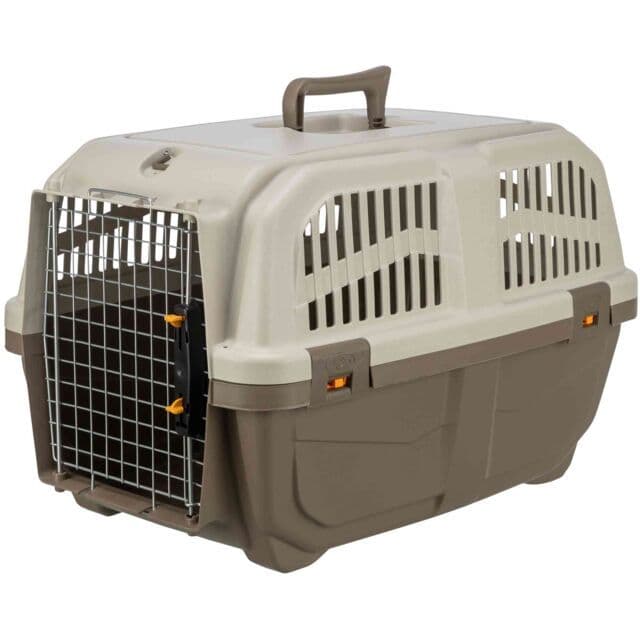 Trixie Skudo 2 transport box (Extra Small-Small: 35x36x55cm, taupe/sand