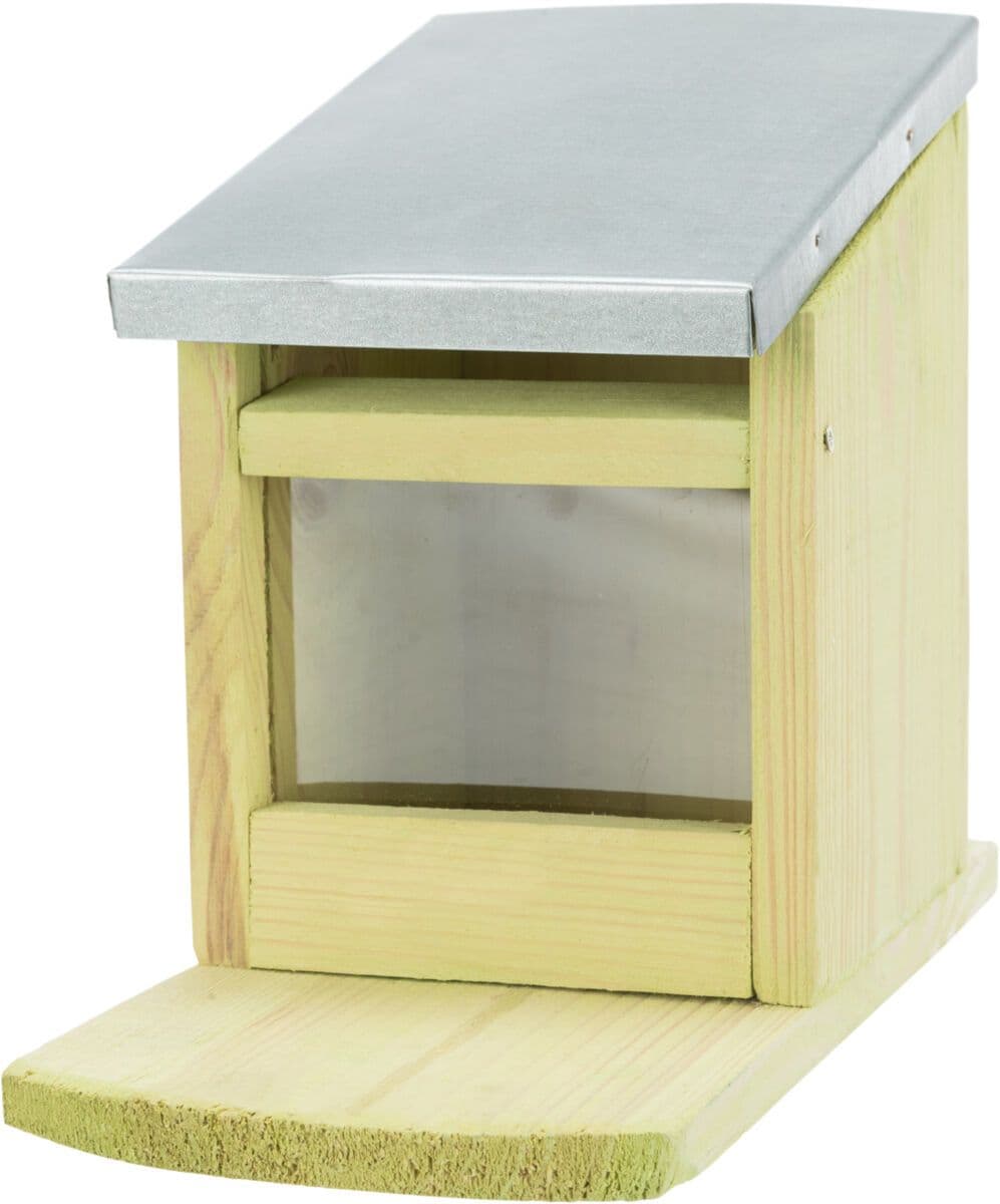 Trixie Feeding Station For Squirrels, Pine/Wood/Metal (12x18x24cm)
