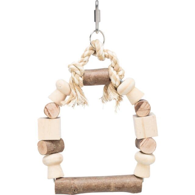 Trixie Arch Swing With Colourful Blocks (20x29cm)