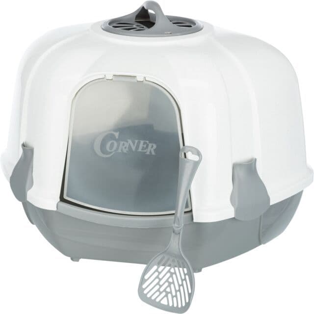 Trixie Maro Corner Litter Tray With Hood