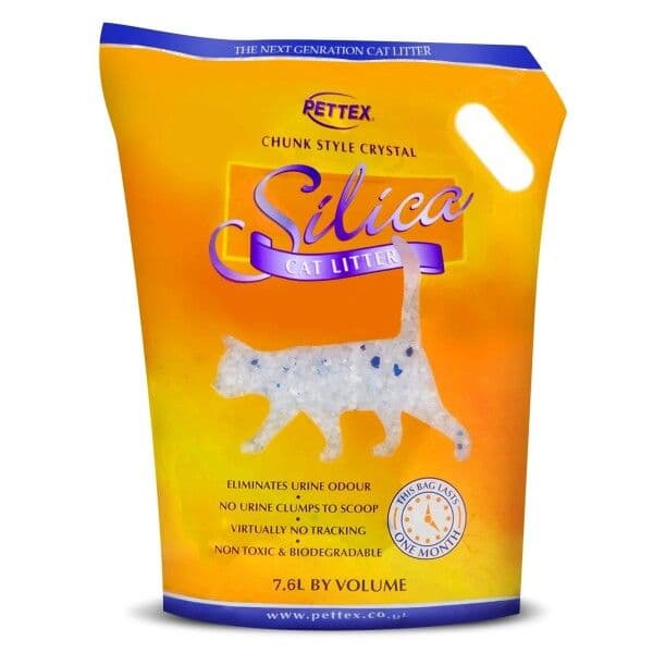 Pettex Silica Cat Litter (7.6L)