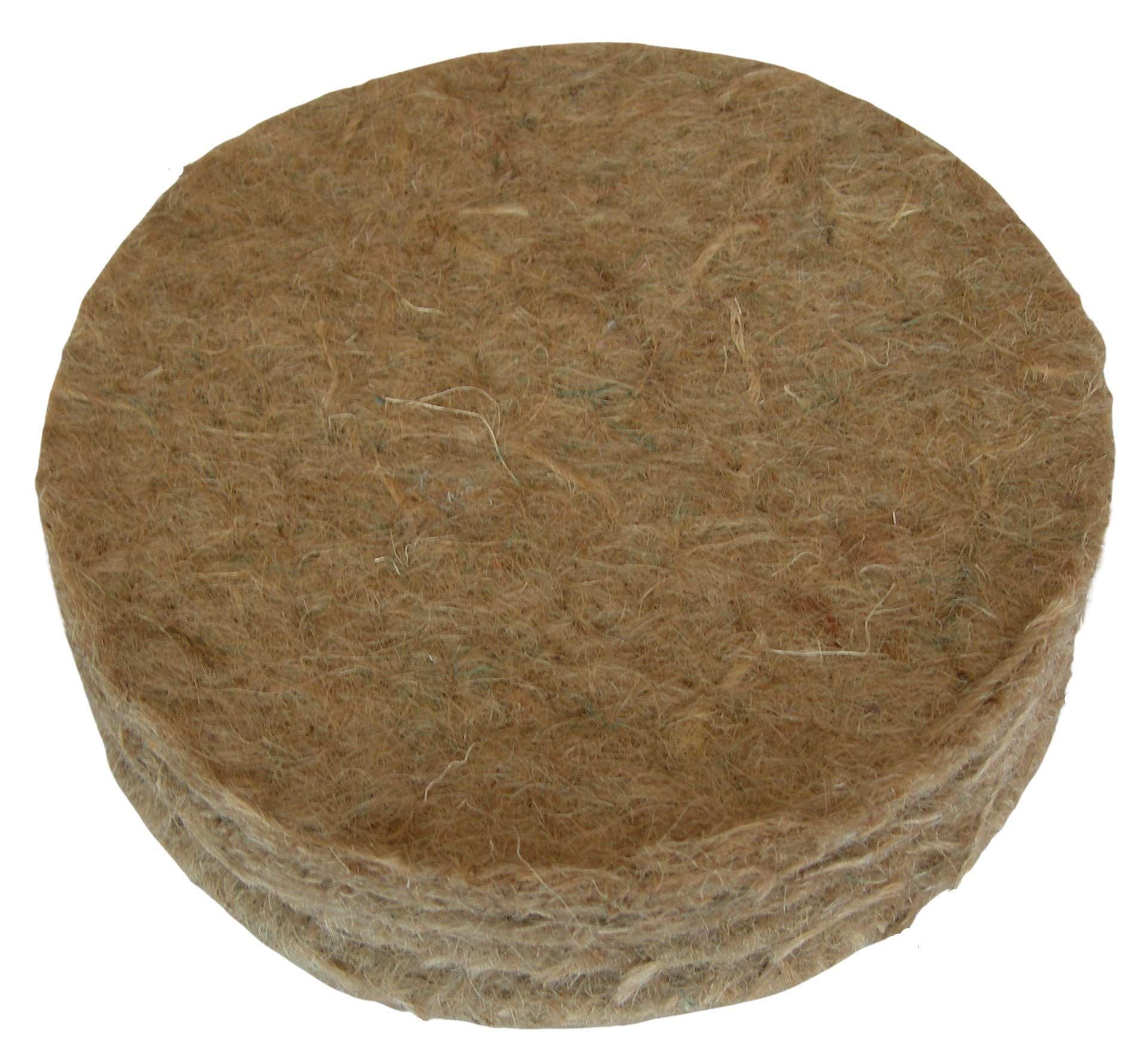 Supa Jute Canary Nesting Felt (5”)