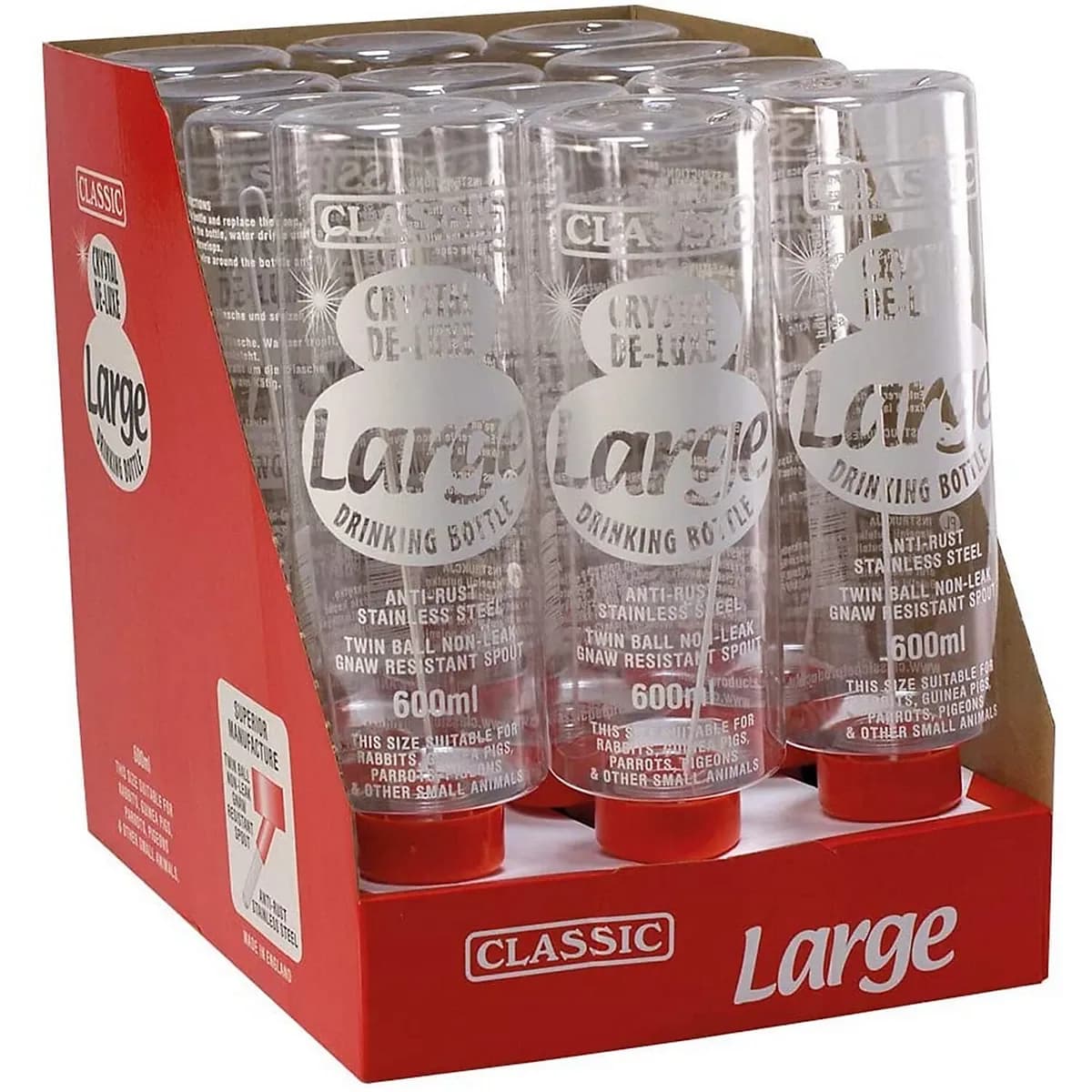 Classic Crystal Deluxe Large Bottle (600ml)