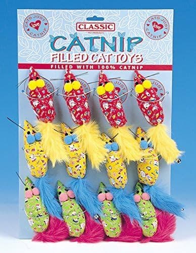 Classic Catnip Jolly Mouse (100mm)