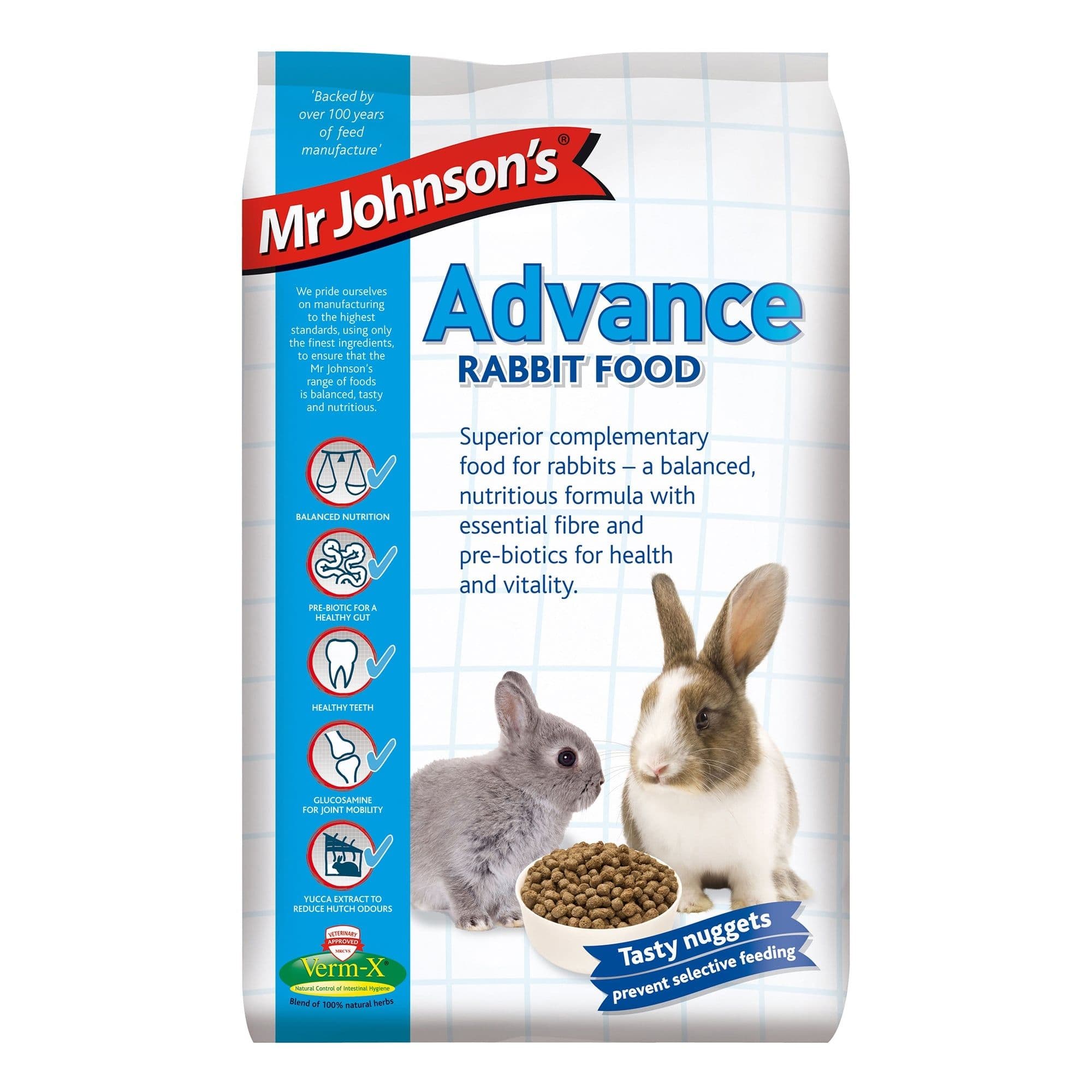 Mr Johnsons Advance Rabbit Food (3kg)