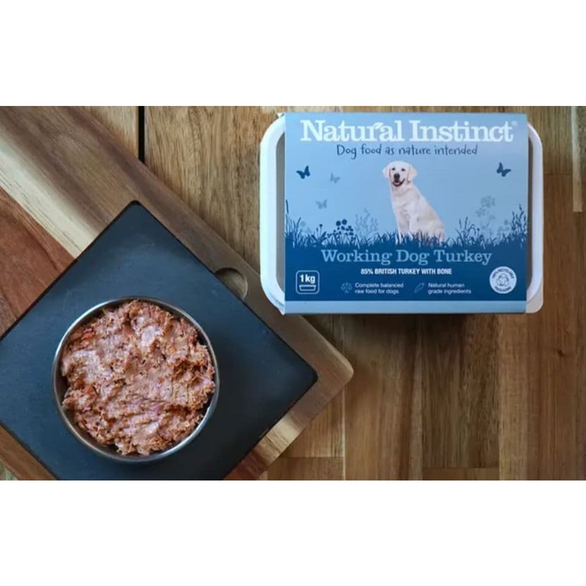 Natural Instinct Raw Working Dog Turkey (1kg)