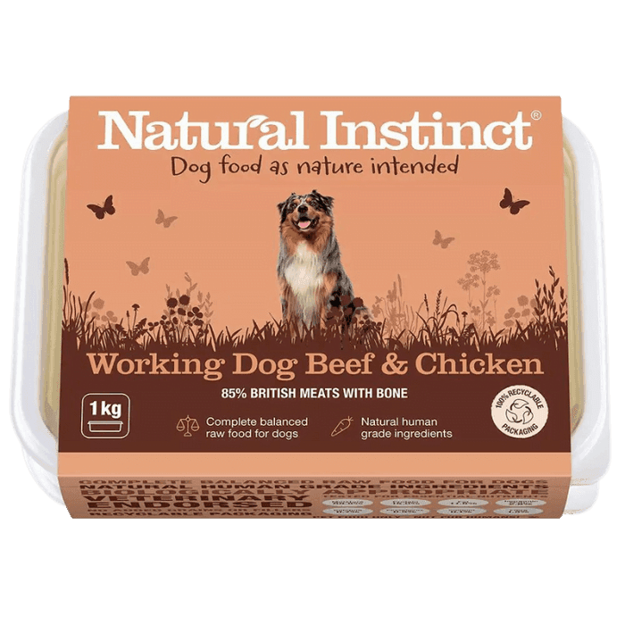 Natural Instinct Raw Working Dog Puppy (1kg)