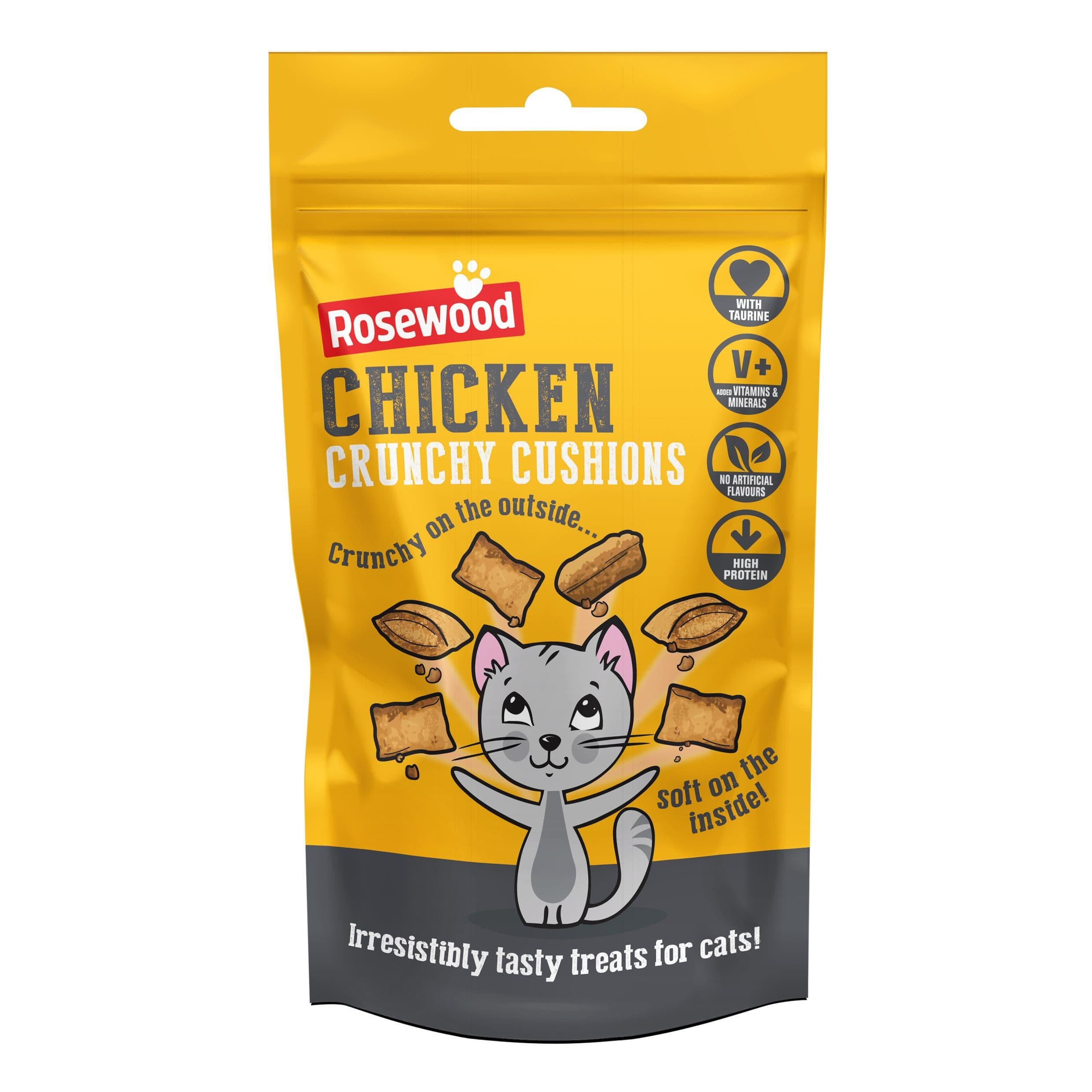 Rosewood Crunchy Chicken Cushions (60g)