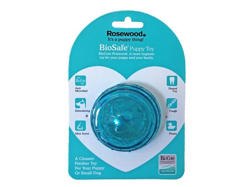Rosewood Puppy Ball (2 1/2'' Blue)