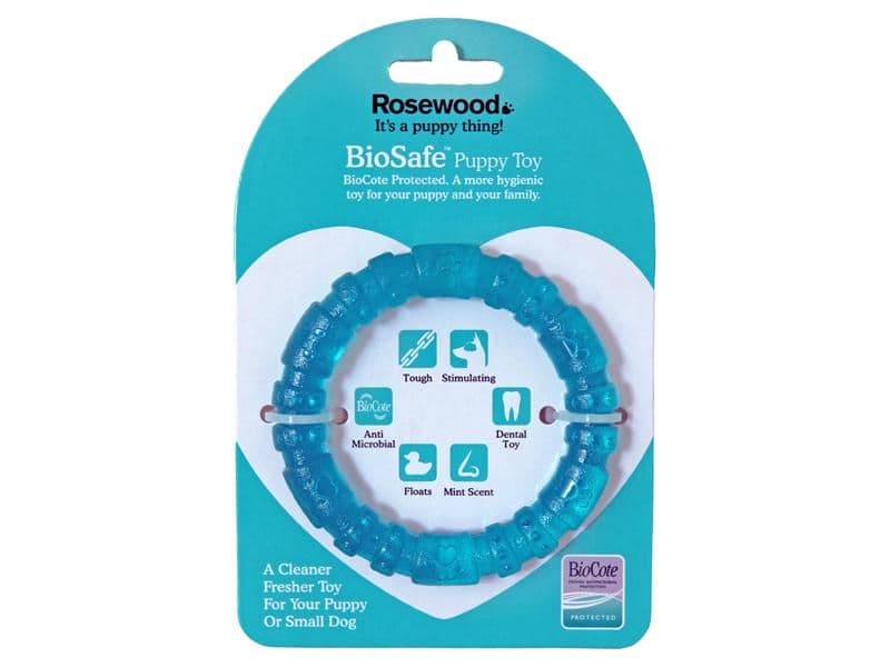 Rosewood Puppy Ring (3 1/2'' Blue)