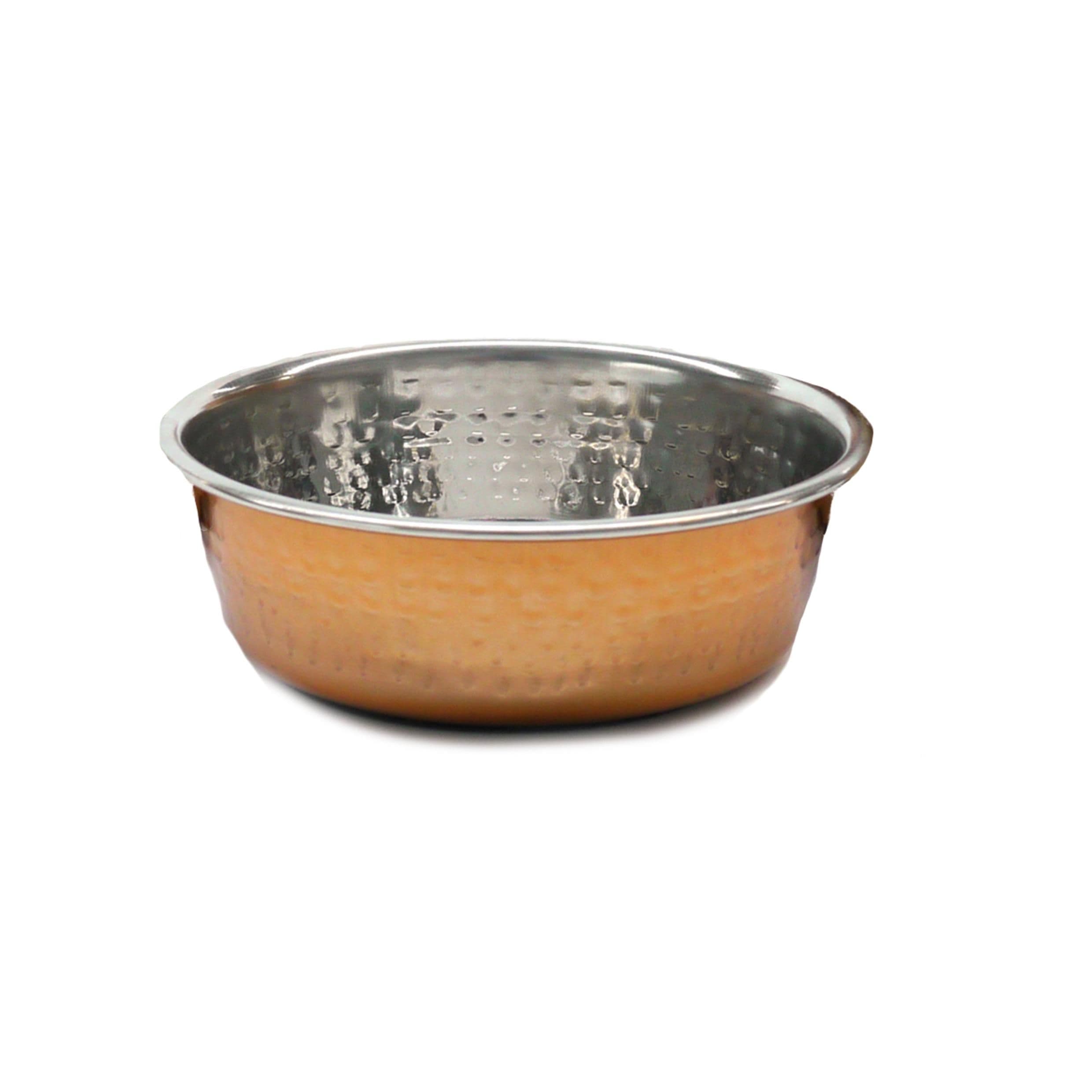 Rosewood Hammered Copper Pet Bowl (940ml)
