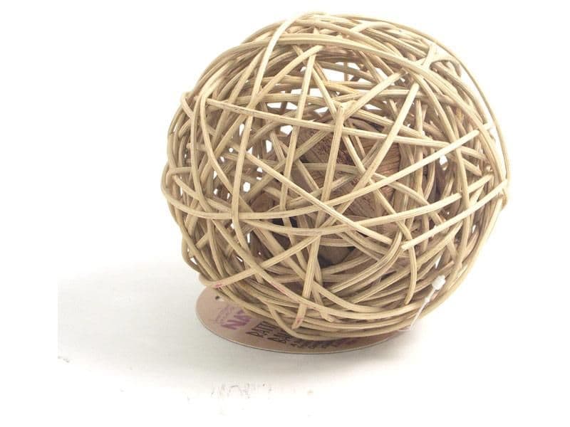 Rosewood Rattan Wobble Ball (Large)