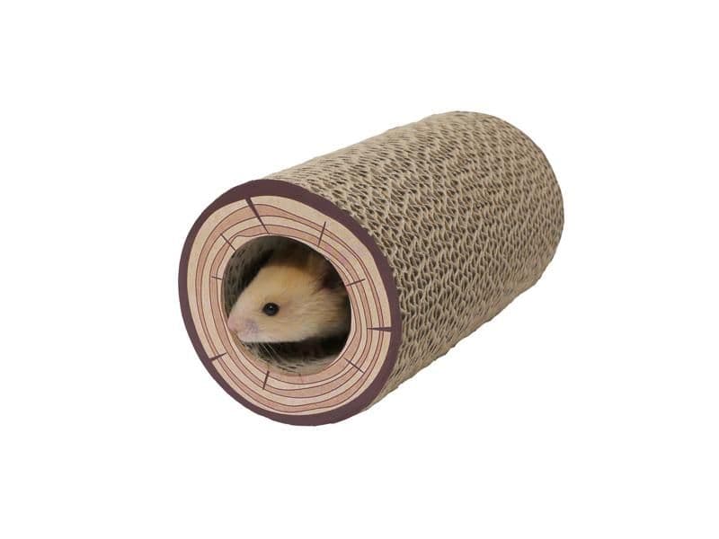 Rosewood Shred-A-Log Corrugated Tunnel Chew Tube