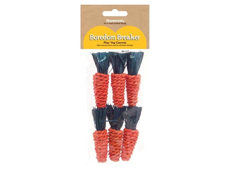 Rosewood Mini Sisal Carrots