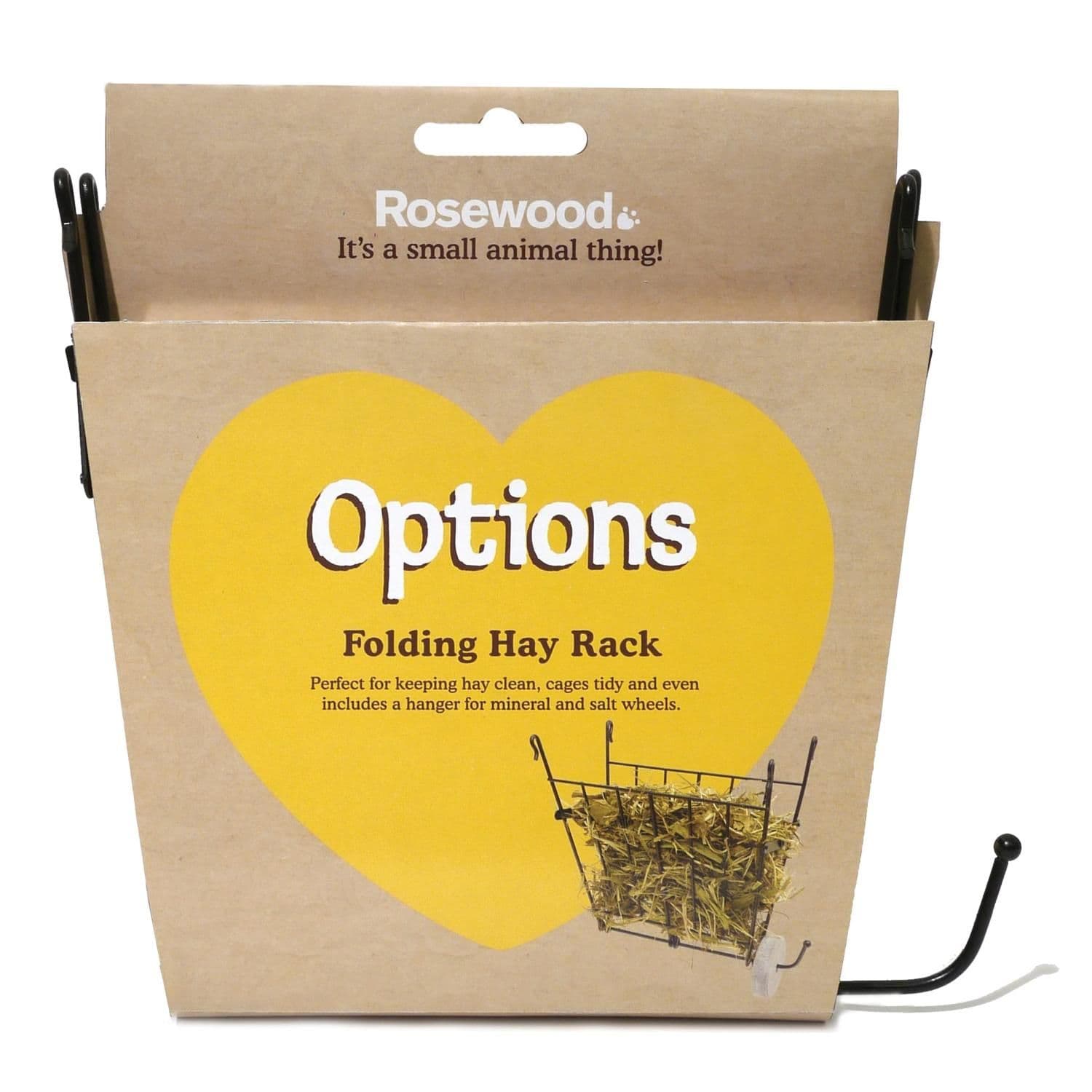 Rosewood Folding Wire Hayrack