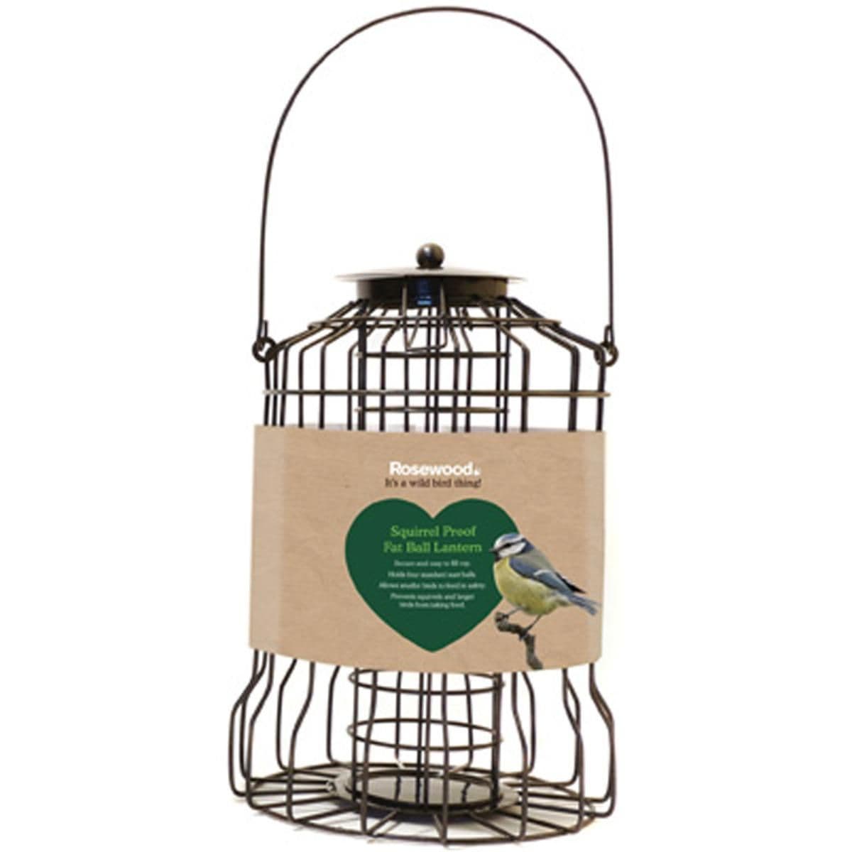 Rosewood Squirrel Proof Lantern (Fat Ball)