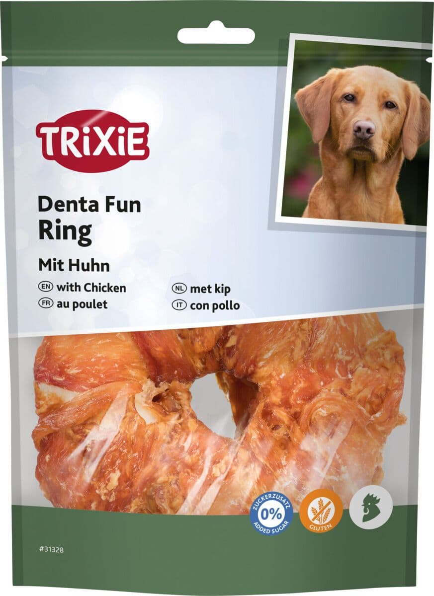 Denta Fun Chicken Chewing Ring (10cm/110g)