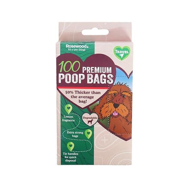 Rosewood Degradeable Doggy Bags (100pk)