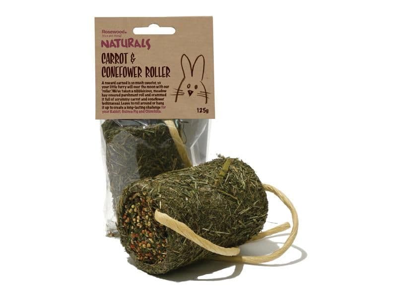 Rosewood Naturals Carrot & Coneflower Roller (125g)