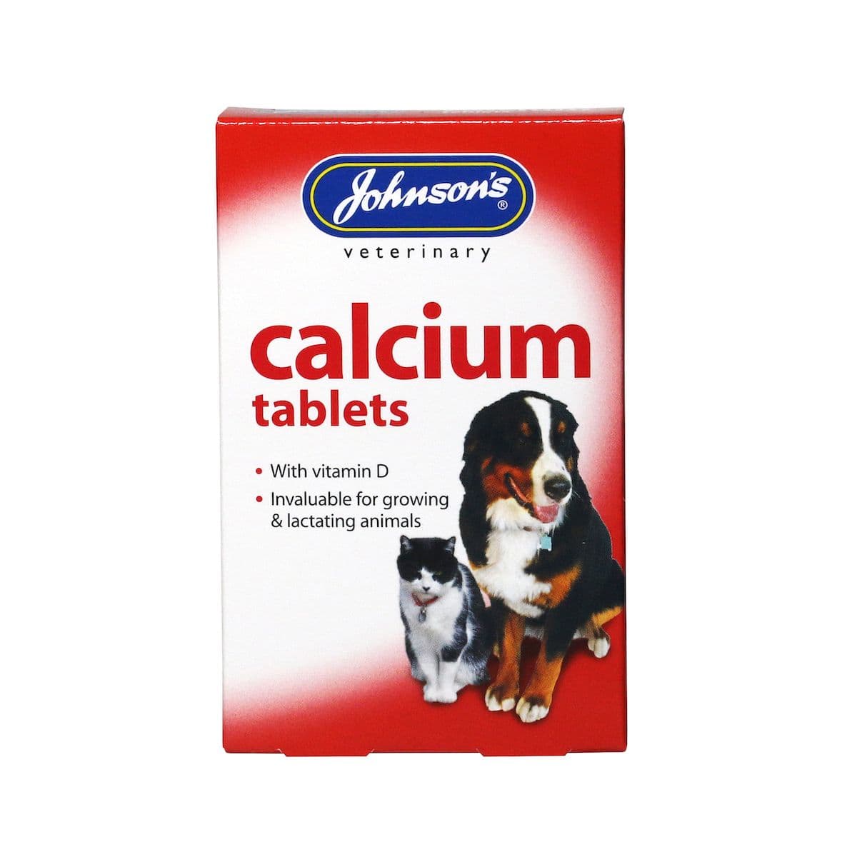 Johnsons Calcium & Vitamin D Tablets (40pk)