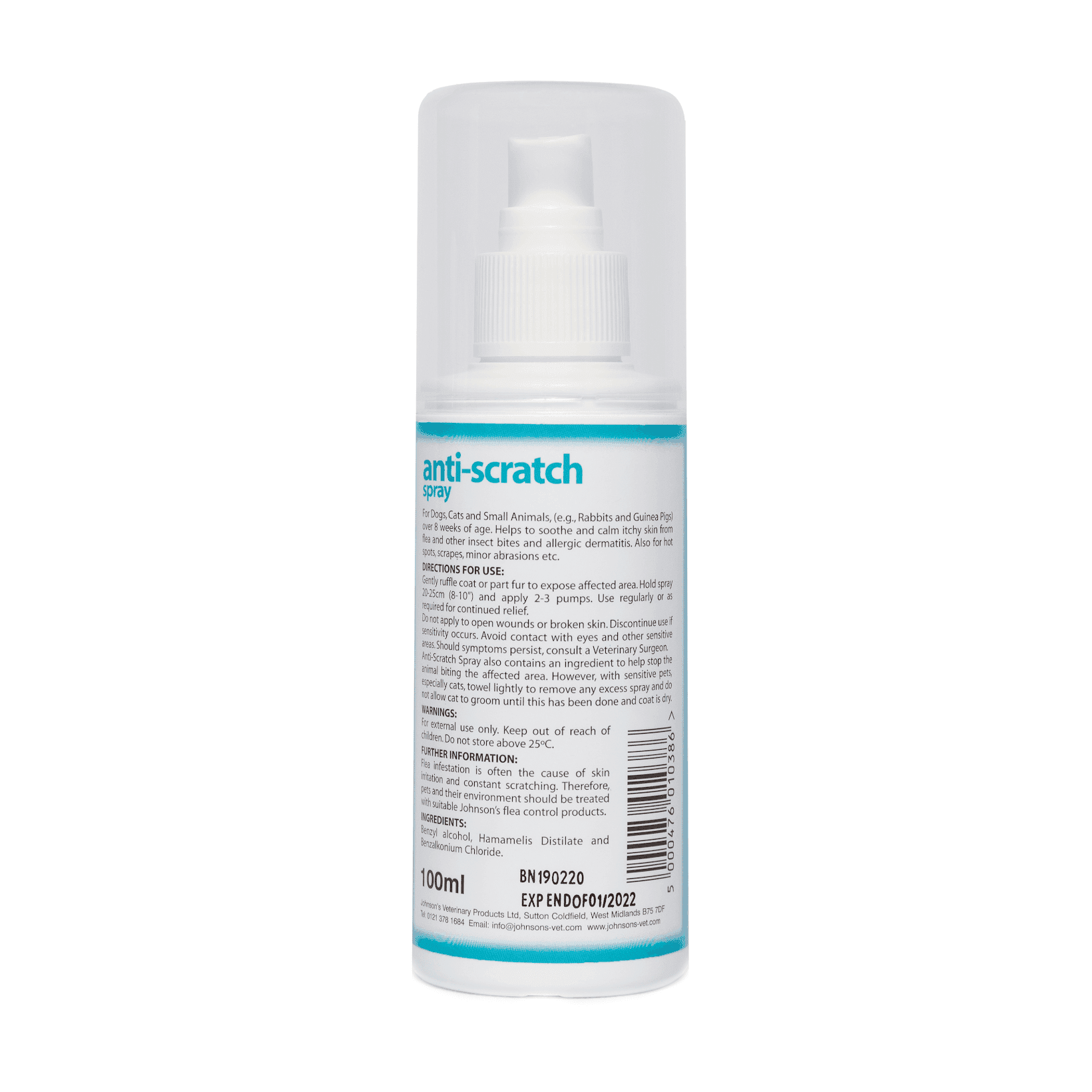 Johnsons Anti-Scratch Spray (100ml)