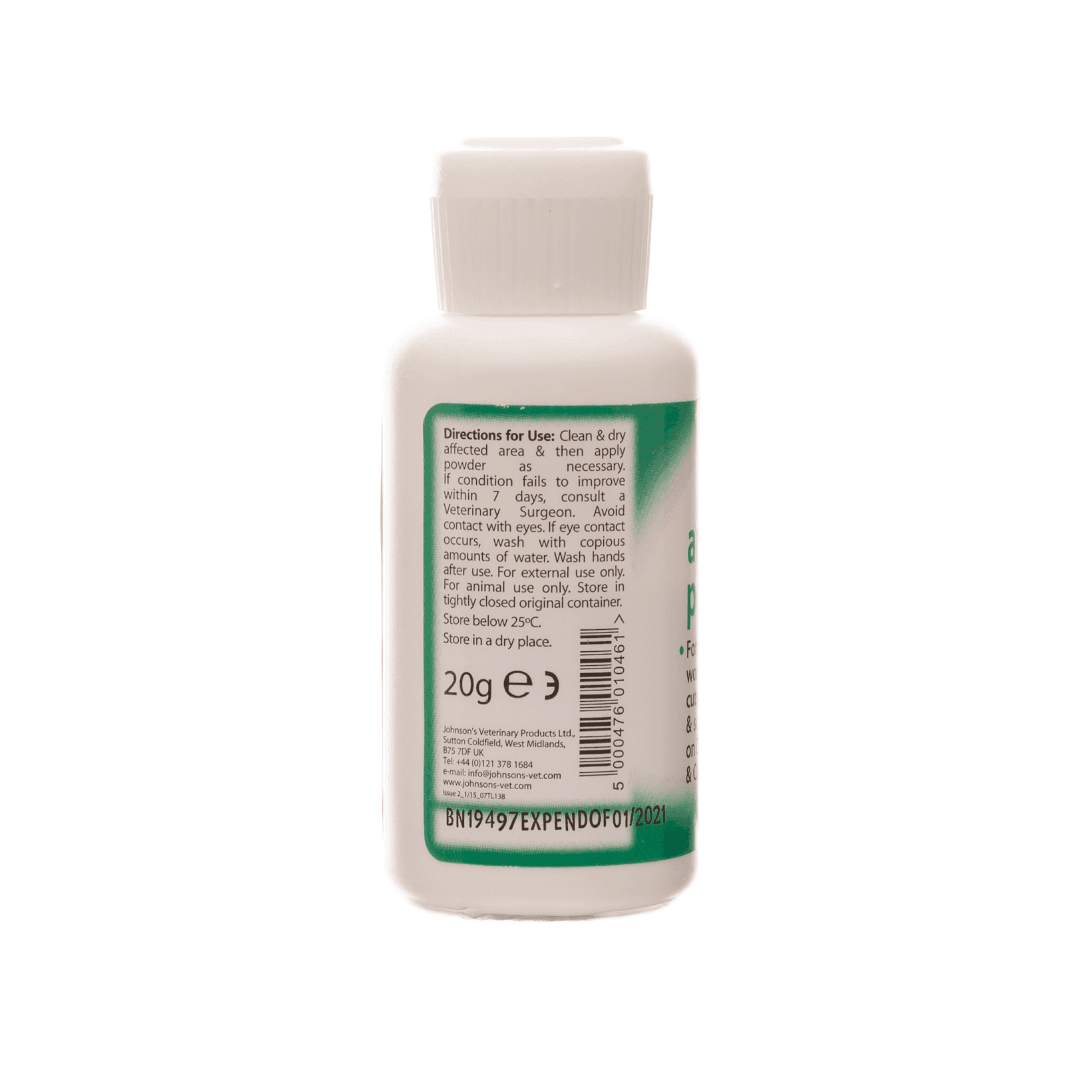 Johnsons Antibacterial Powder (20g)