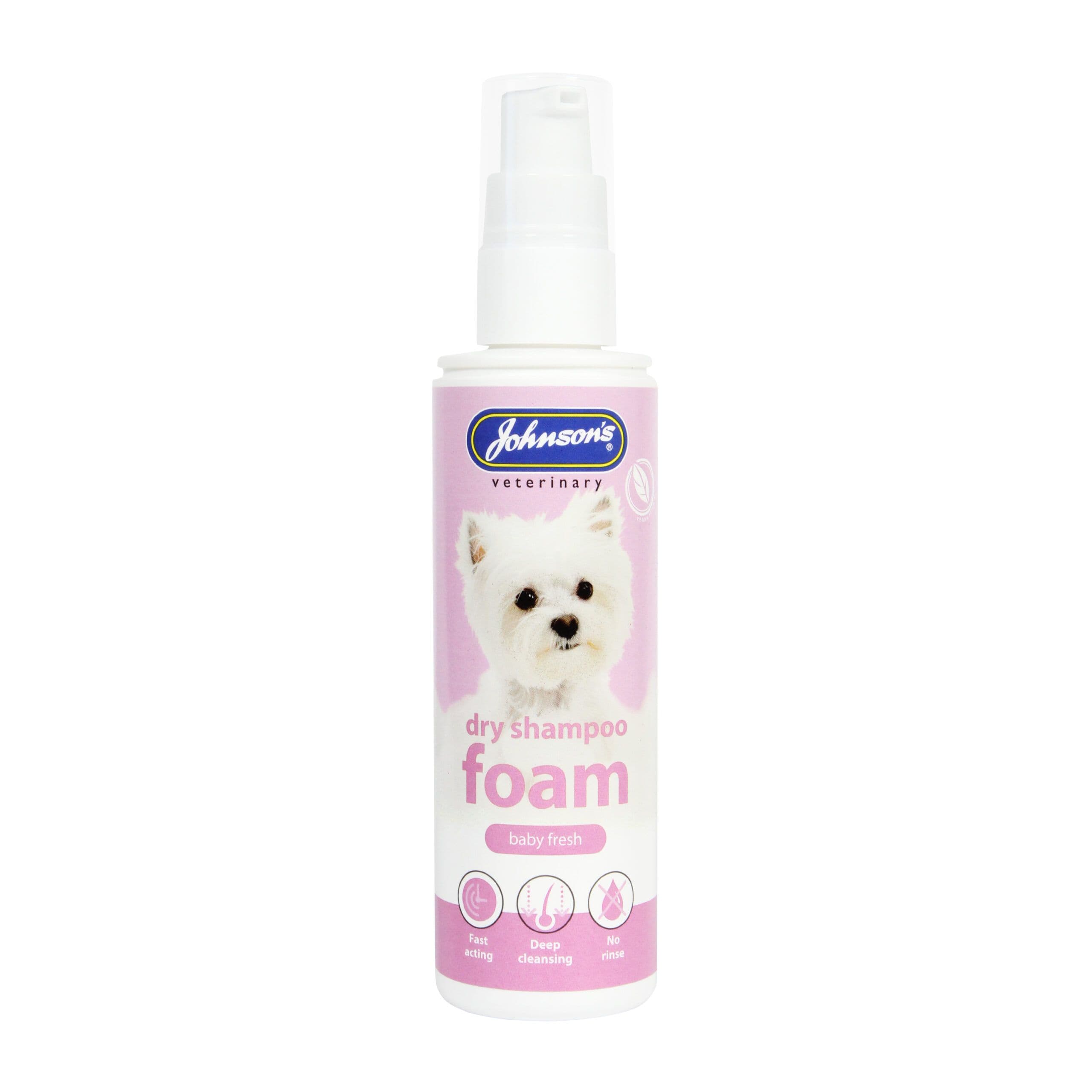 Johnsons Dry Foam Shampoo (150ml)