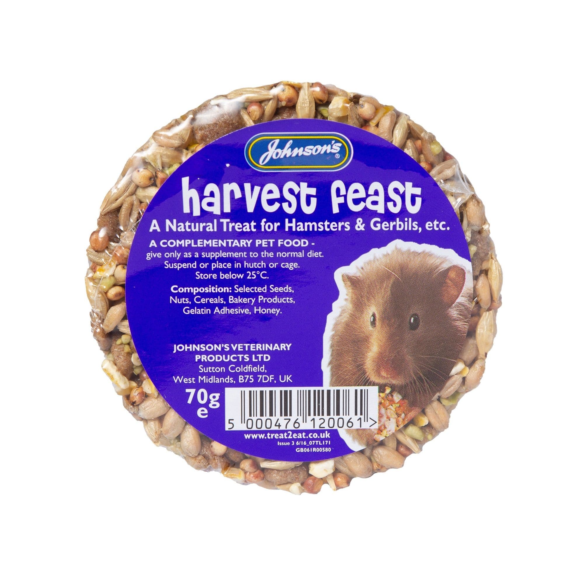 Johnsons Hamster/Gerbil Harvest Feast