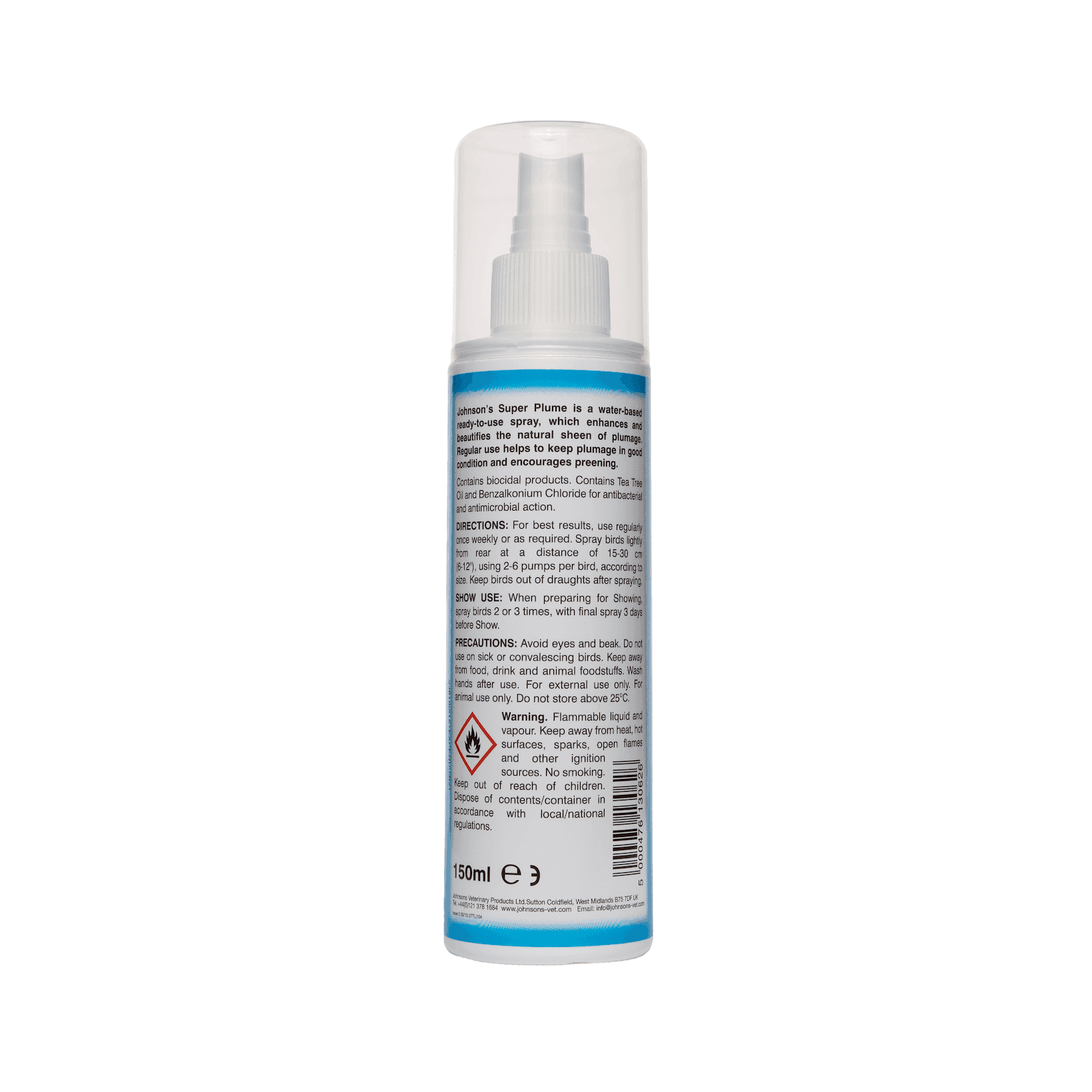 Johnsons Super Plume Spray (150ml)