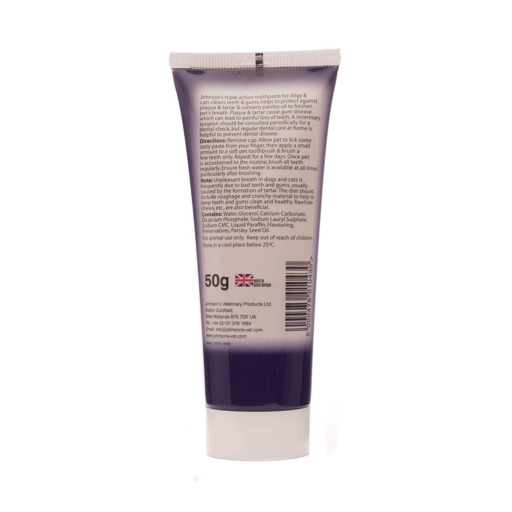 Johnsons Toothpaste Beef Flavour (50g)
