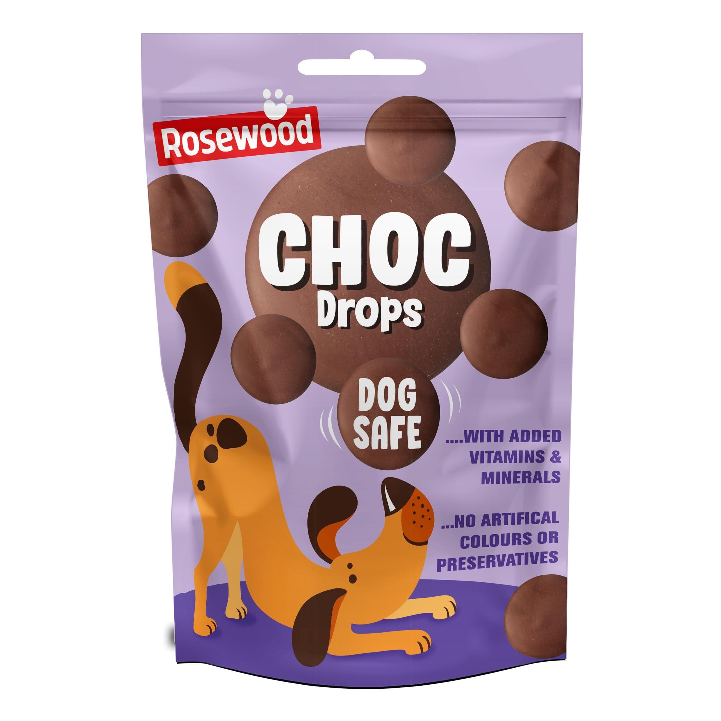 Rosewood Choc Drops (200g)