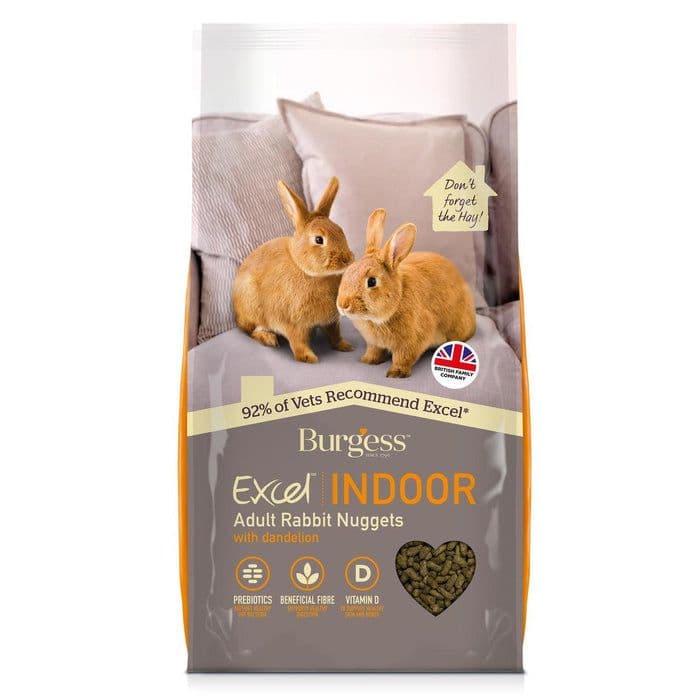 Burgess Excel Indoor Rabbit Nuggets (10kg)