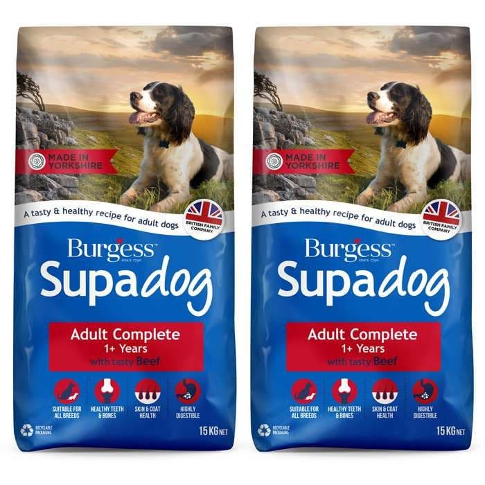 Burgess Supadog Adult Dog Beef (15kg)