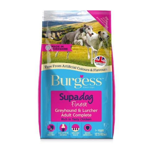Burgess Supadog Greyhound & Lurcher Chicken (12.5kg)