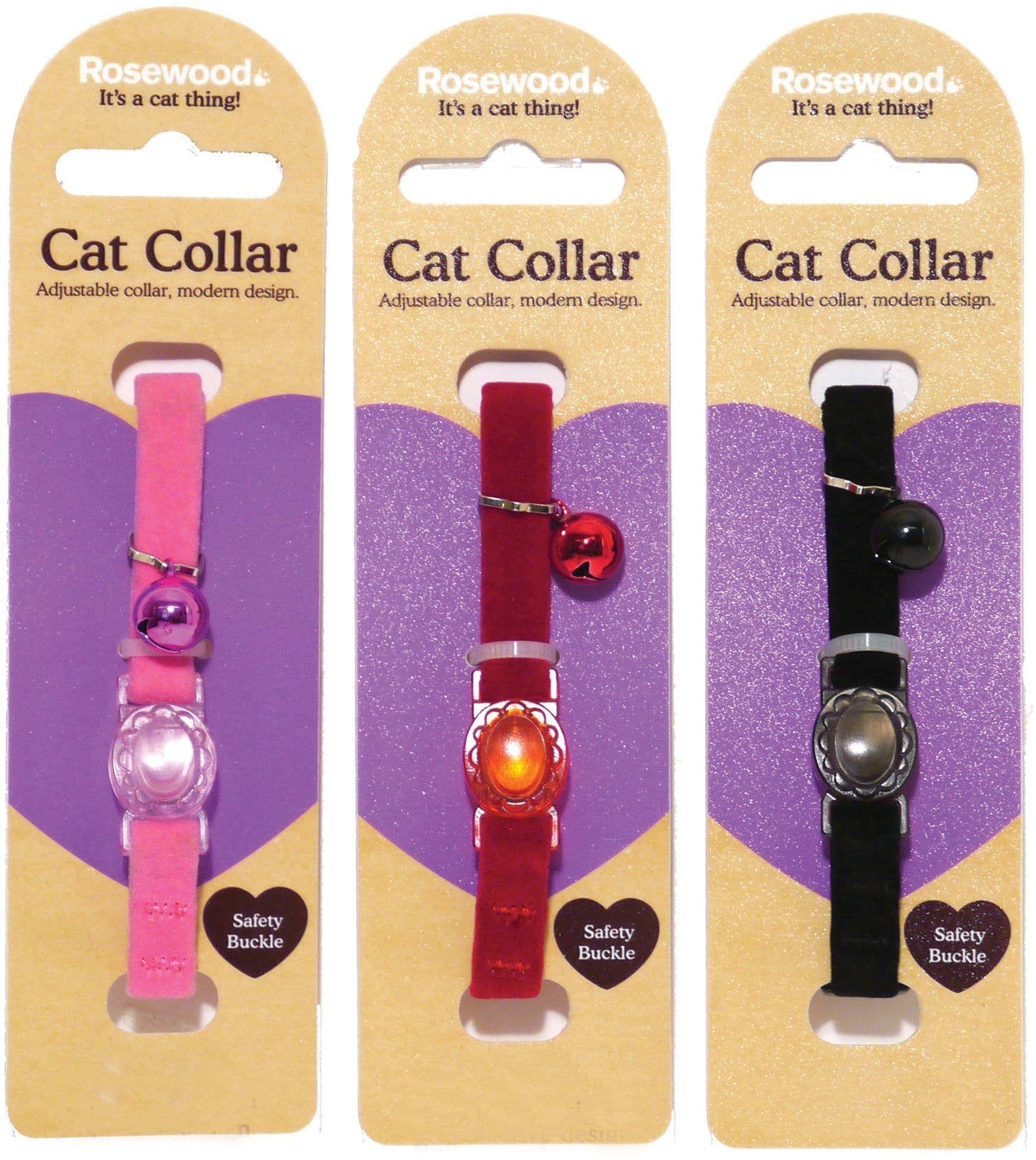 Rosewood Cat Collar Assorted