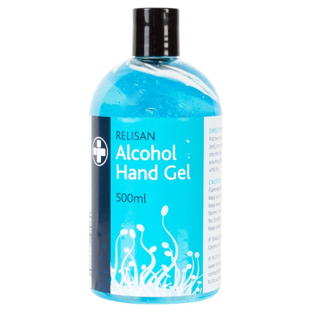 Relisan Alcohol Hand Gel (500ml)