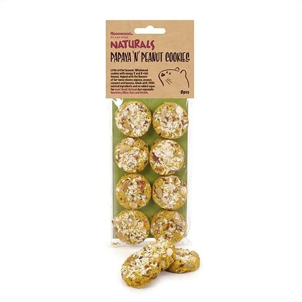 Rosewood Naturals Papaya N Peanut Cookies (80g)