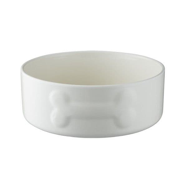 Mason Cash Colour Mix Cream Dog Bowl (20cm)