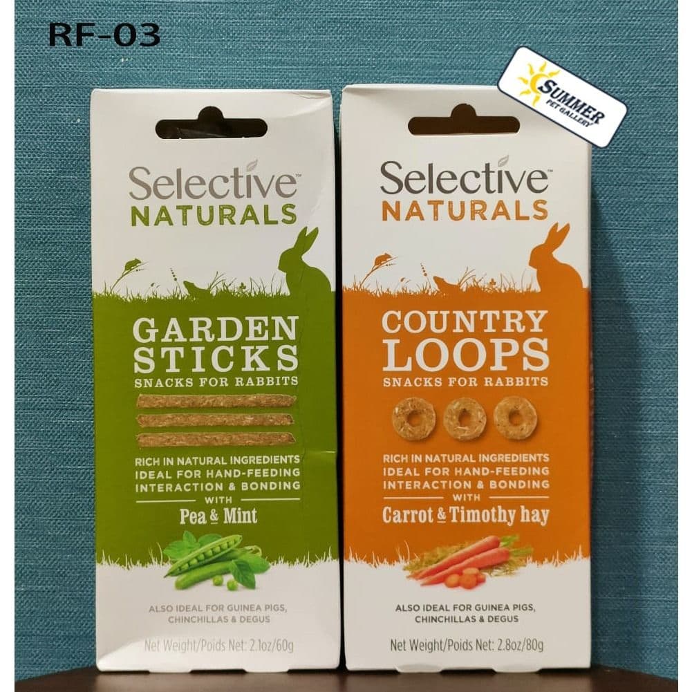 Supreme Selective Garden Sticks for Rabbits 60g